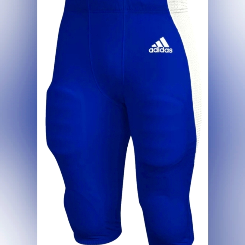 Adidas Young Men's Primeknit A1 Ghost Football Pants Size Med Royal Blue/White